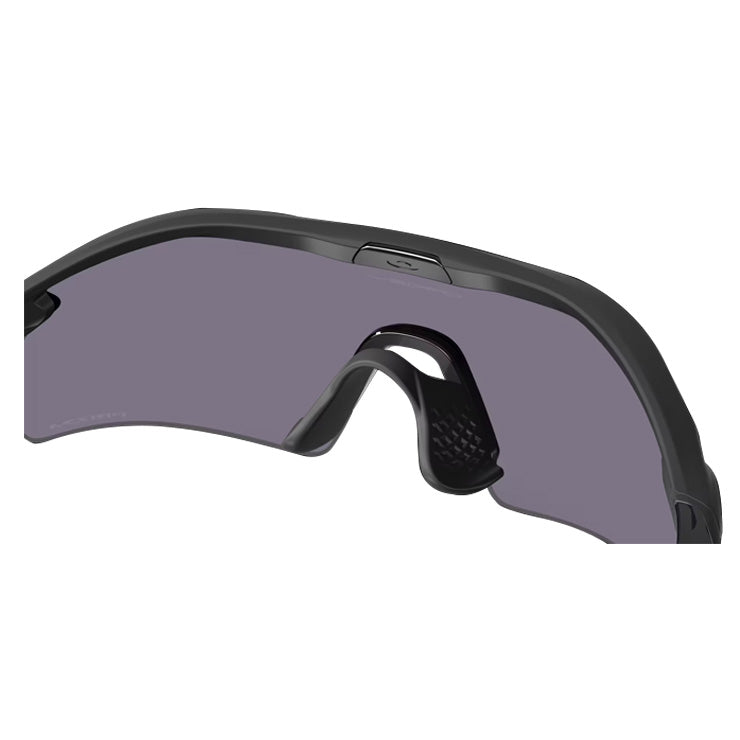 オークリー OAKLEY スポーツサングラス 高校野球対応 Radar Plate レーダー プレート アジアンフィット ケース付 メンズ レディース OO9495D-0636 UVカット 紫外線 撥水 野球 テニス ゴルフ 陸上 モトクロス サイクリング 自転車 ランニング ジョギング アウトドア 黒
