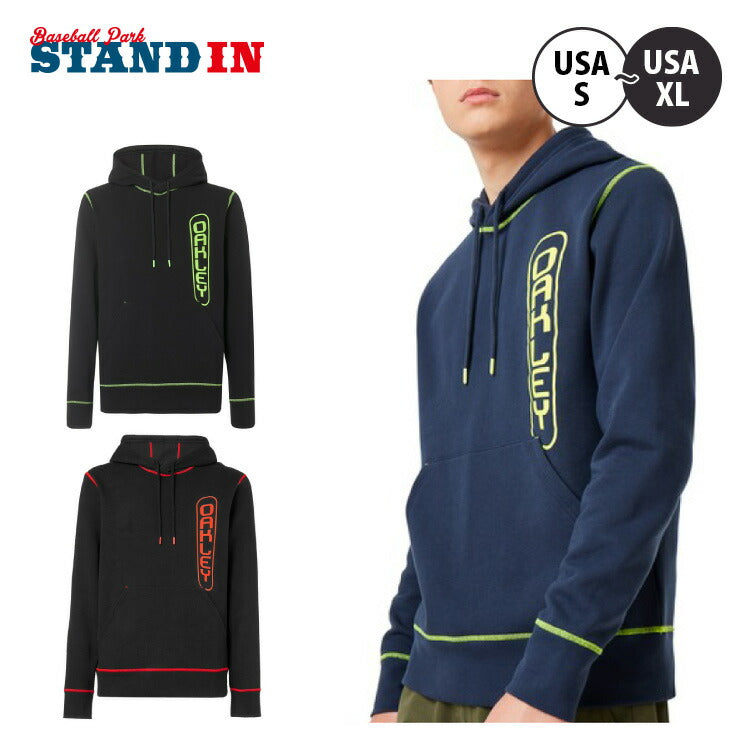 オークリー プルオーバー パーカー 長袖 メンズ Overlock Pullover Hoodie 472545 カジュアル フーディー スポカジ  普段着 おしゃれ スポーツウェア アウター 上 大きいサイズ oakley あす楽