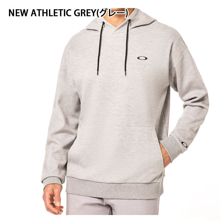 オークリー プルオーバー フリース パーカー 長袖 秋物 冬物 Enhance Fundamental Fleece Hoody 1.0  FOA405792 メンズ レディース ユニセックス 野球 スポーツウェア カジュアル 普段着 フーディー スポカジ 秋用 冬用 oakley