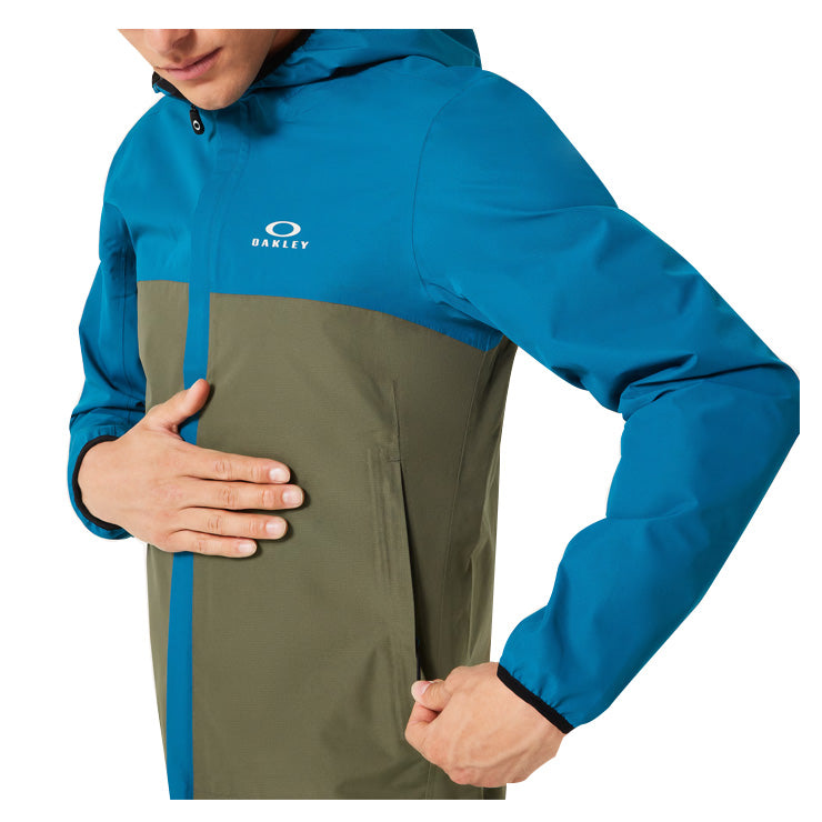 【2025モデル】オークリー ウェア MTB ジャケット 長袖 Elements Shell Jacket 2.0 冬物 メンズ ユニセックス FOA406090 防水 スポーツウェア トレーニングウェア ゴルフウェア アウター ウィンドブレーカー アウトドア 自転車 マウンテンバイク oakley