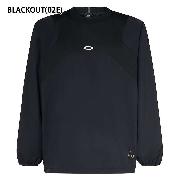 【2024モデル】オークリー ウェア 長袖 ウィンドジャケット プルオーバー メンズ Striking Wind Mesh LS Pullover  6.0 FOSFOA407094 秋 冬 ピステ ウィンドブレーカー Tシャツ 長袖シャツ スポーツウェア トレーニングウェア ゴルフウェア  ランニング ...