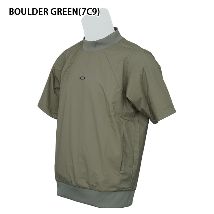 【2025モデル】オークリー ウェア 半袖 プルオーバー ジャケット モックネック SS MOCK PULLOVER ゴルフウェア FOA408143 夏用 秋用 半袖シャツ スポーツウェア トレーニングウェア ジム ランニング ジョギング テニス ゴルフ oakley