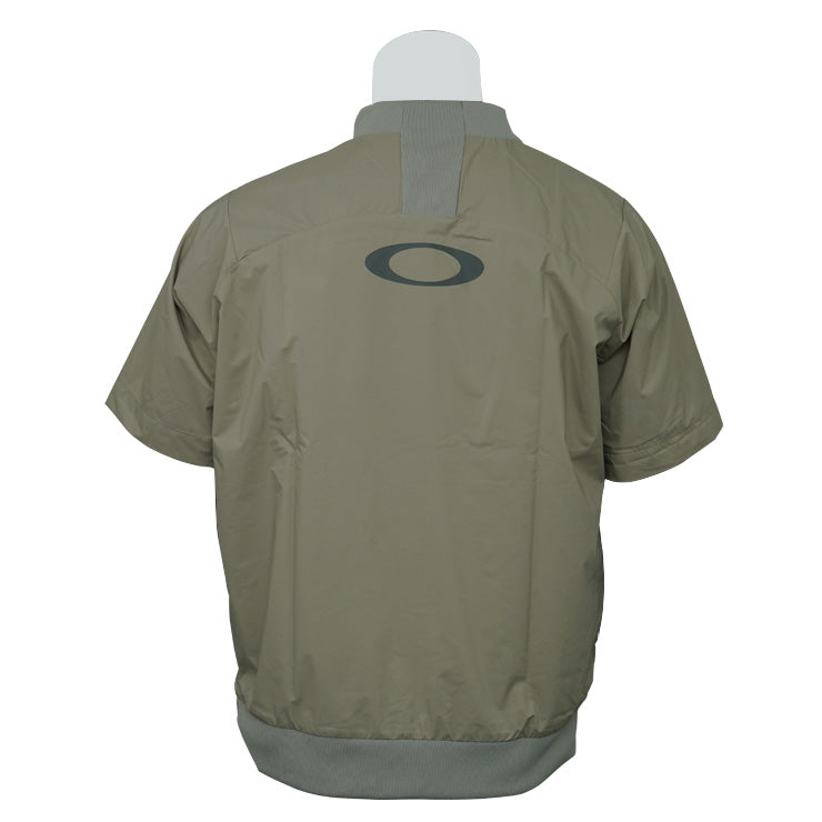 【2025モデル】オークリー ウェア 半袖 プルオーバー ジャケット モックネック SS MOCK PULLOVER ゴルフウェア FOA408143 夏用 秋用 半袖シャツ スポーツウェア トレーニングウェア ジム ランニング ジョギング テニス ゴルフ oakley
