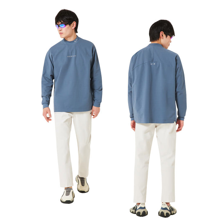 【2025モデル】オークリー ゴルフウェア 長袖 モックシャツ Tシャツ モックネック O-Sync Pack LS Lenient Mock FOA408244 スポーツウェア トレーニングウェア ランニング ジョギング oakley