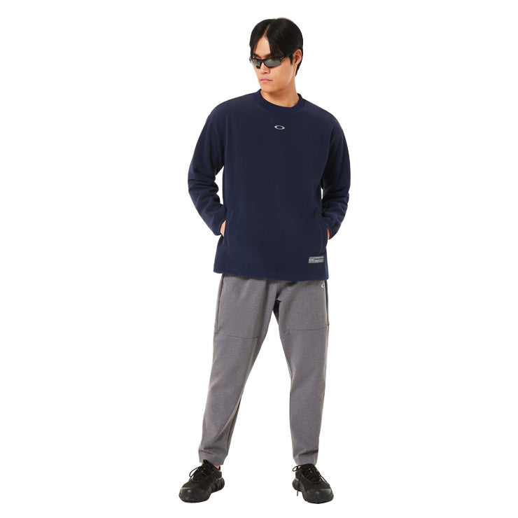 【2025モデル】オークリー ウェア トレーニング プルオーバー シャツ フリース トレーナー 長袖 Striking Micro Fleece Crew 8.0 FOA408249 野球 スポーツウェア トレーニングウェア ランニング ジョギング oakley