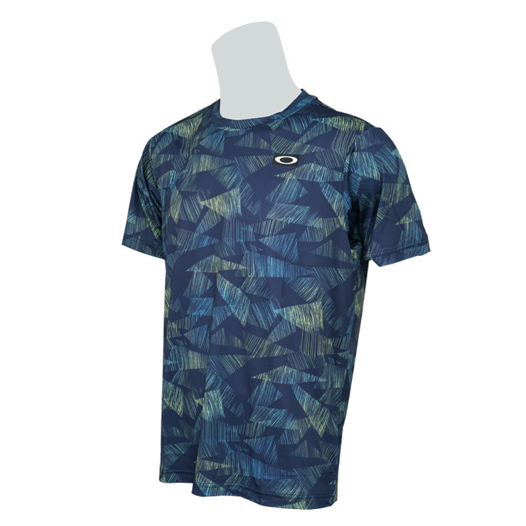【2025モデル】オークリー ウェア 半袖 Tシャツ テニス SLANT GRAPHIC TEE 12.0 FOA408263 夏用 スポーツウェア トレーニングウェア テニスウェア ジム ランニング ジョギング oakley
