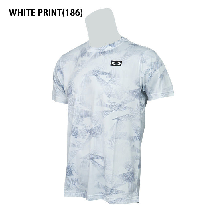 【2025モデル】オークリー ウェア 半袖 Tシャツ テニス SLANT GRAPHIC TEE 12.0 FOA408263 夏用 スポーツウェア トレーニングウェア テニスウェア ジム ランニング ジョギング oakley