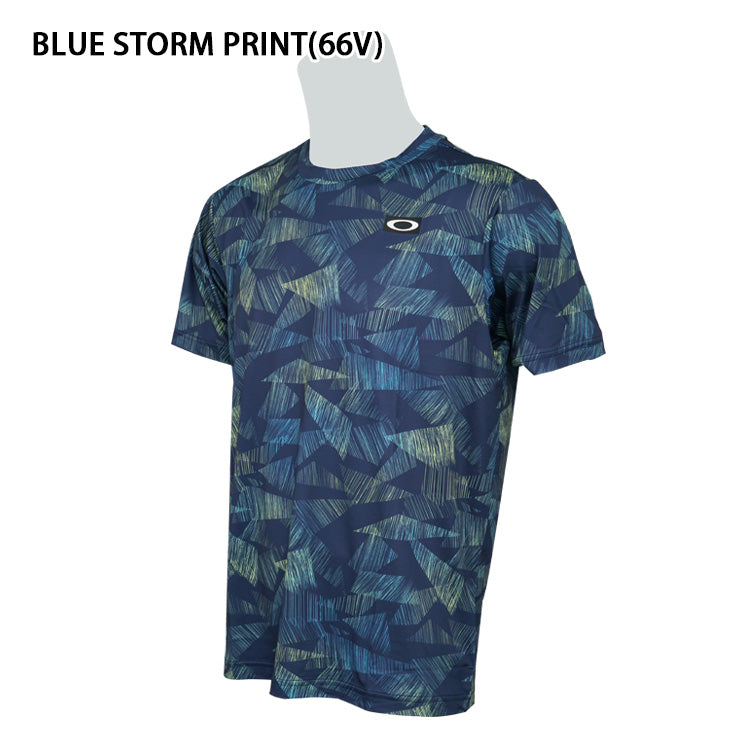 【2025モデル】オークリー ウェア 半袖 Tシャツ テニス SLANT GRAPHIC TEE 12.0 FOA408263 夏用 スポーツウェア トレーニングウェア テニスウェア ジム ランニング ジョギング oakley