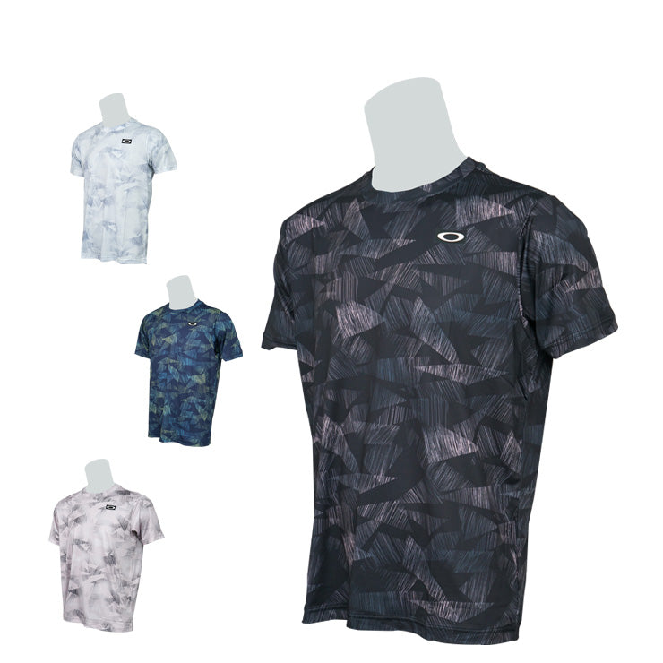 【2025モデル】オークリー ウェア 半袖 Tシャツ テニス SLANT GRAPHIC TEE 12.0 FOA408263 夏用 スポーツウェア トレーニングウェア テニスウェア ジム ランニング ジョギング oakley