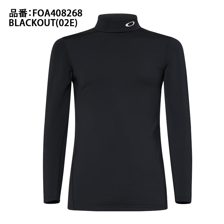 【2025モデル】オークリー アンダーシャツ インナーシャツ 長袖 モックネック メンズ Technical Base Layer LS Mock 5.0 FOA408268 野球 スポーツ インナーウェア スポーツウェア トレーニングウェア ランニング ジョギング ジム oakley