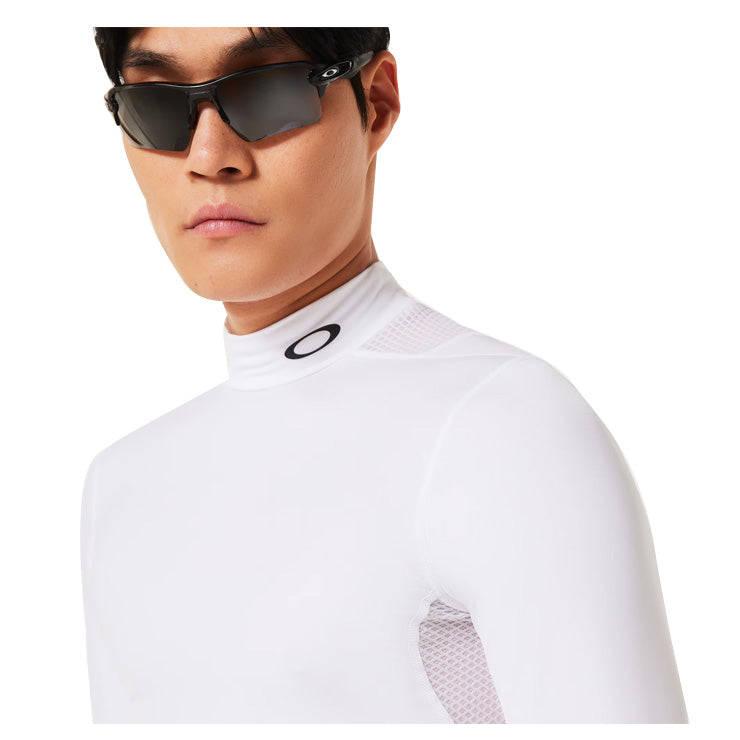 【2025モデル】オークリー アンダーシャツ インナーシャツ 長袖 モックネック メンズ Technical Base Layer LS Mock 5.0 FOA408268 野球 スポーツ インナーウェア スポーツウェア トレーニングウェア ランニング ジョギング ジム oakley