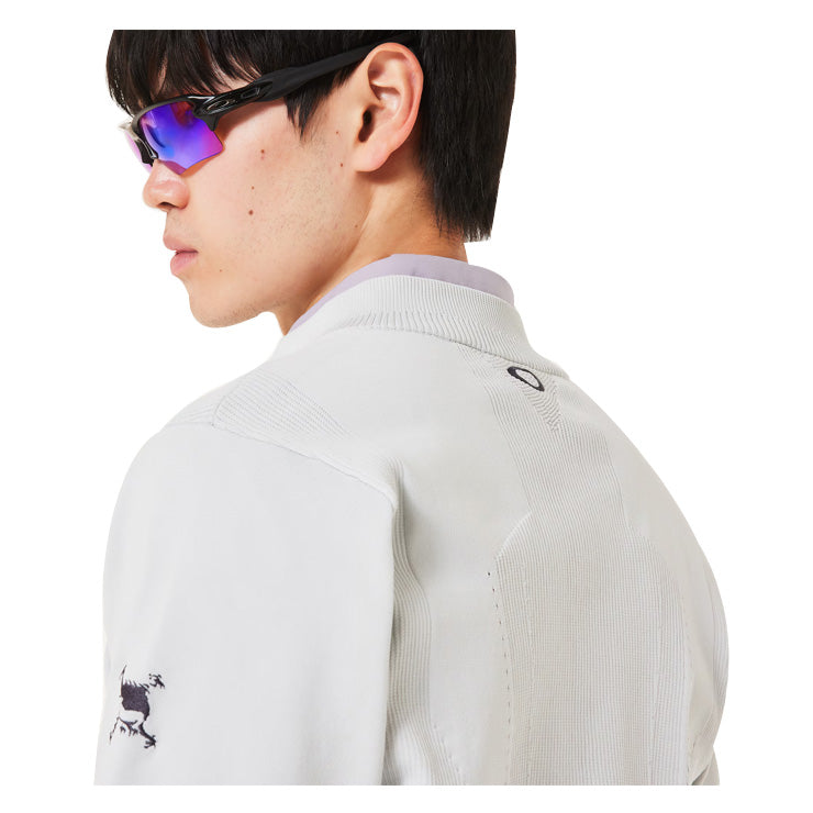 【2025モデル】オークリー ゴルフウェア 長袖 セーター モックシャツ モックネック Skull LS Sweater Mock Shirt 2.0 FOA408269 スポーツウェア トレーニングウェア ランニング ジョギング oakley