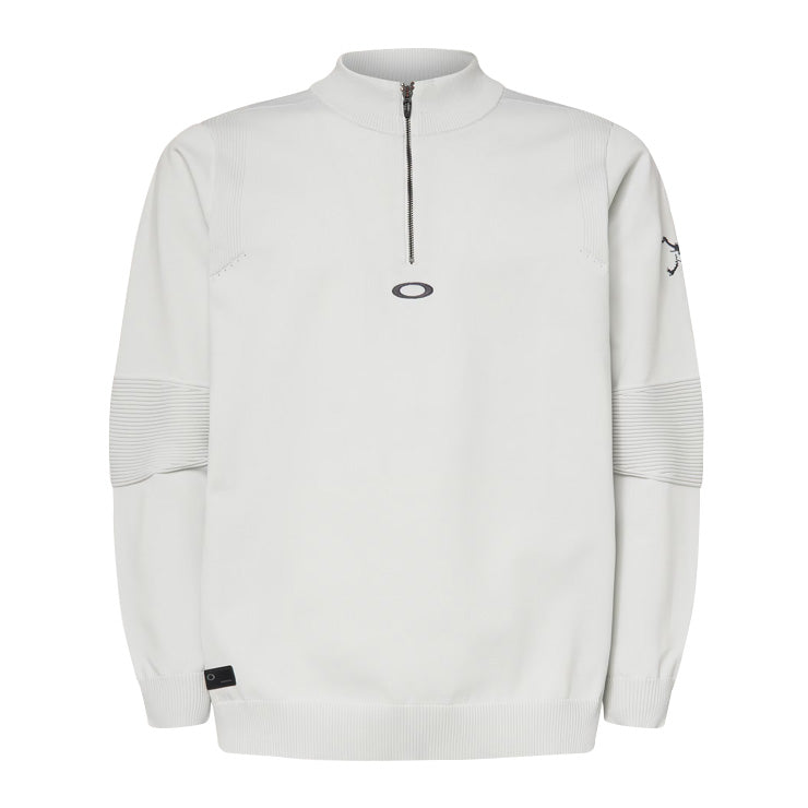 【2025モデル】オークリー ゴルフウェア 長袖 セーター モックシャツ モックネック Skull LS Sweater Mock Shirt 2.0 FOA408269 スポーツウェア トレーニングウェア ランニング ジョギング oakley