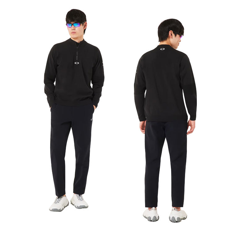 【2025モデル】オークリー ゴルフウェア 長袖 セーター モックシャツ モックネック Skull LS Sweater Mock Shirt 2.0 FOA408269 スポーツウェア トレーニングウェア ランニング ジョギング oakley