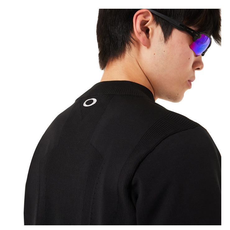 【2025モデル】オークリー ゴルフウェア 長袖 セーター モックシャツ モックネック Skull LS Sweater Mock Shirt 2.0 FOA408269 スポーツウェア トレーニングウェア ランニング ジョギング oakley