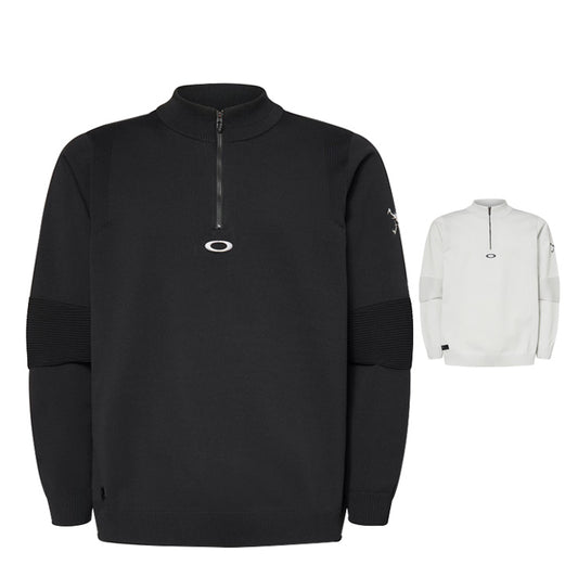 【2025モデル】オークリー ゴルフウェア 長袖 セーター モックシャツ モックネック Skull LS Sweater Mock Shirt 2.0 FOA408269 スポーツウェア トレーニングウェア ランニング ジョギング oakley