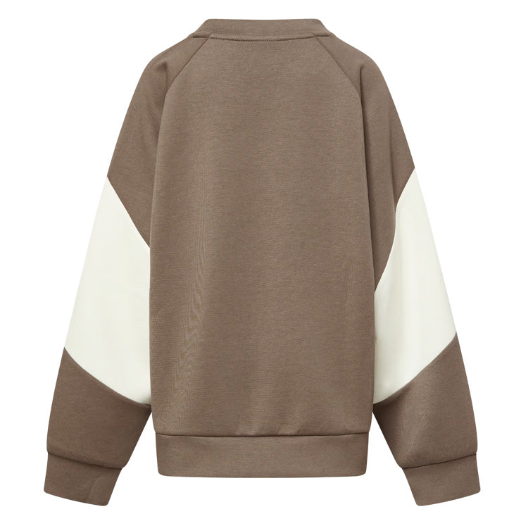 【2025モデル】オークリー ジュニア用 スウェット トレーナー 長袖 子供服 裏起毛 Ytr Qd Fleece Block Crew 10.0 FOA408323 男の子 女の子 こども キッズ Jr 子供 子ども 小学生 スポーツウェア カジュアル 普段着 フーディー スポカジ 秋物 冬物 春物 oakley