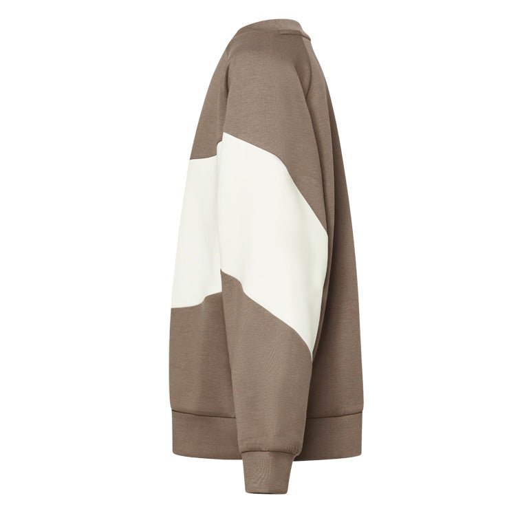【2025モデル】オークリー ジュニア用 スウェット トレーナー 長袖 子供服 裏起毛 Ytr Qd Fleece Block Crew 10.0 FOA408323 男の子 女の子 こども キッズ Jr 子供 子ども 小学生 スポーツウェア カジュアル 普段着 フーディー スポカジ 秋物 冬物 春物 oakley