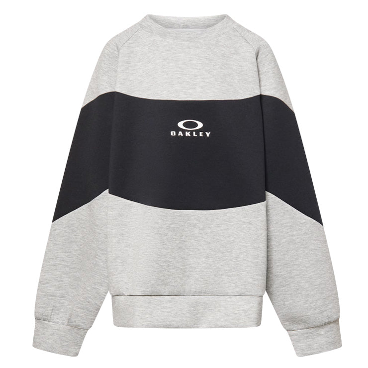 【2025モデル】オークリー ジュニア用 スウェット トレーナー 長袖 子供服 裏起毛 Ytr Qd Fleece Block Crew 10.0 FOA408323 男の子 女の子 こども キッズ Jr 子供 子ども 小学生 スポーツウェア カジュアル 普段着 フーディー スポカジ 秋物 冬物 春物 oakley