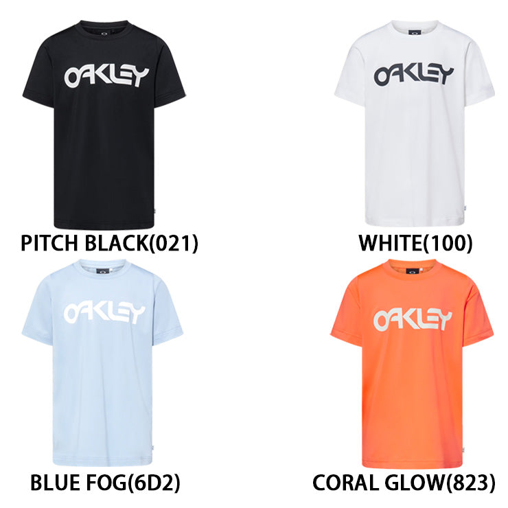 【2026モデル】オークリー ジュニア用 ラッシュガード 半袖 Tシャツ 夏用 子供服 Ytr Rash Guard SS Tee 11.0 FOA408826 水着 アウトドア マリンスポーツ 海 サーフィン プール 川 キッズ Jr こども 子ども キッズ スポーツウェア トレーニングウェア 半袖シャツ oakley