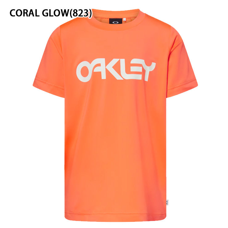【2026モデル】オークリー ジュニア用 ラッシュガード 半袖 Tシャツ 夏用 子供服 Ytr Rash Guard SS Tee 11.0 FOA408826 水着 アウトドア マリンスポーツ 海 サーフィン プール 川 キッズ Jr こども 子ども キッズ スポーツウェア トレーニングウェア 半袖シャツ oakley