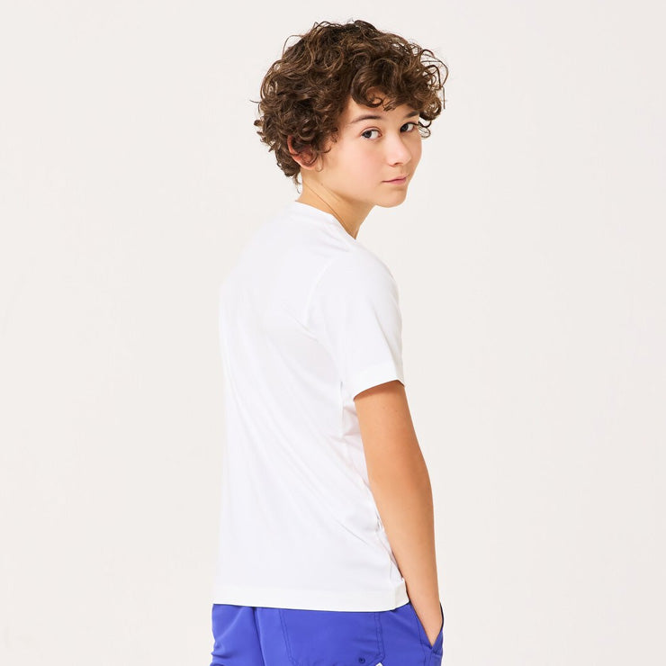 【2026モデル】オークリー ジュニア用 ラッシュガード 半袖 Tシャツ 夏用 子供服 Ytr Rash Guard SS Tee 11.0 FOA408826 水着 アウトドア マリンスポーツ 海 サーフィン プール 川 キッズ Jr こども 子ども キッズ スポーツウェア トレーニングウェア 半袖シャツ oakley
