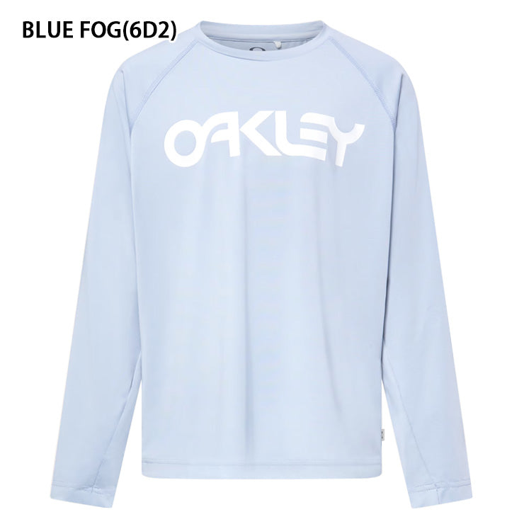 2026モデル】オークリー ジュニア用 ラッシュガード 長袖 Tシャツ 水陸