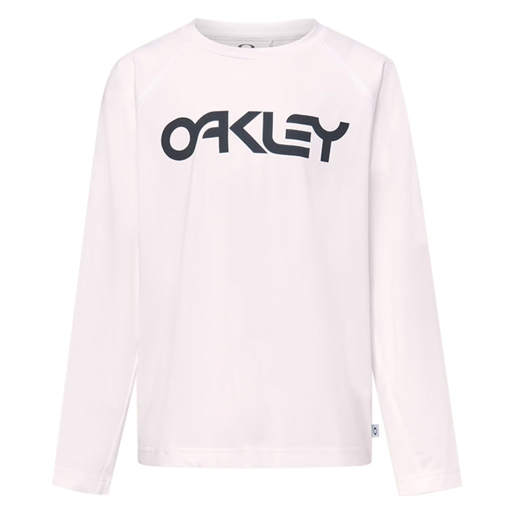 【2026モデル】オークリー ジュニア用 ラッシュガード 長袖 Tシャツ 水陸両用 夏用 子供服 Ytr Rash Guard LS Tee 11.0 FOA408979 水着 アウトドア マリンスポーツ 海 サーフィン プール 川 こども 子ども キッズ スポーツウェア トレーニングウェア 長袖シャツ oakley