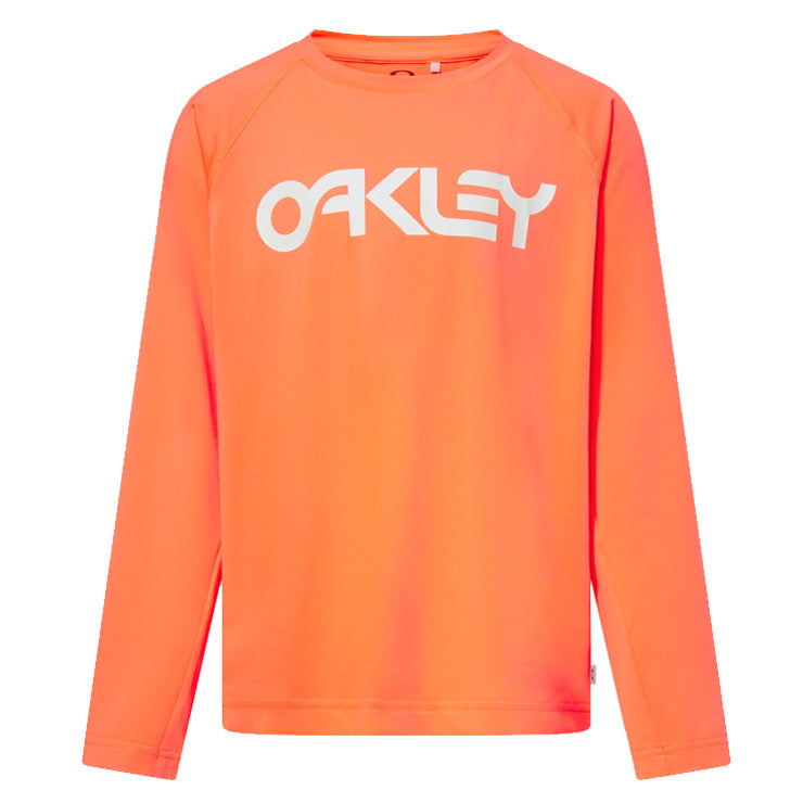 【2026モデル】オークリー ジュニア用 ラッシュガード 長袖 Tシャツ 水陸両用 夏用 子供服 Ytr Rash Guard LS Tee 11.0 FOA408979 水着 アウトドア マリンスポーツ 海 サーフィン プール 川 こども 子ども キッズ スポーツウェア トレーニングウェア 長袖シャツ oakley