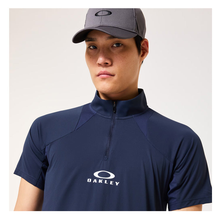 2026モデル】オークリー ウェア 半袖 モックネックシャツ Tシャツ