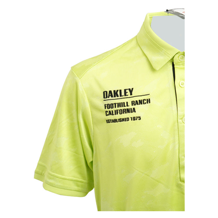 【2026モデル】オークリー ウェア 半袖 ポロシャツ O-Sync Pack Bright JQ Shirt ゴルフウェア テニスウェア FOA409093 夏用 スポーツウェア トレーニングウェア ジム ランニング ジョギング oakley
