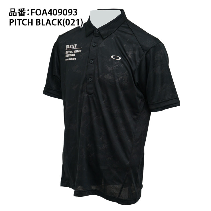 【2026モデル】オークリー ウェア 半袖 ポロシャツ O-Sync Pack Bright JQ Shirt ゴルフウェア テニスウェア FOA409093 夏用 スポーツウェア トレーニングウェア ジム ランニング ジョギング oakley