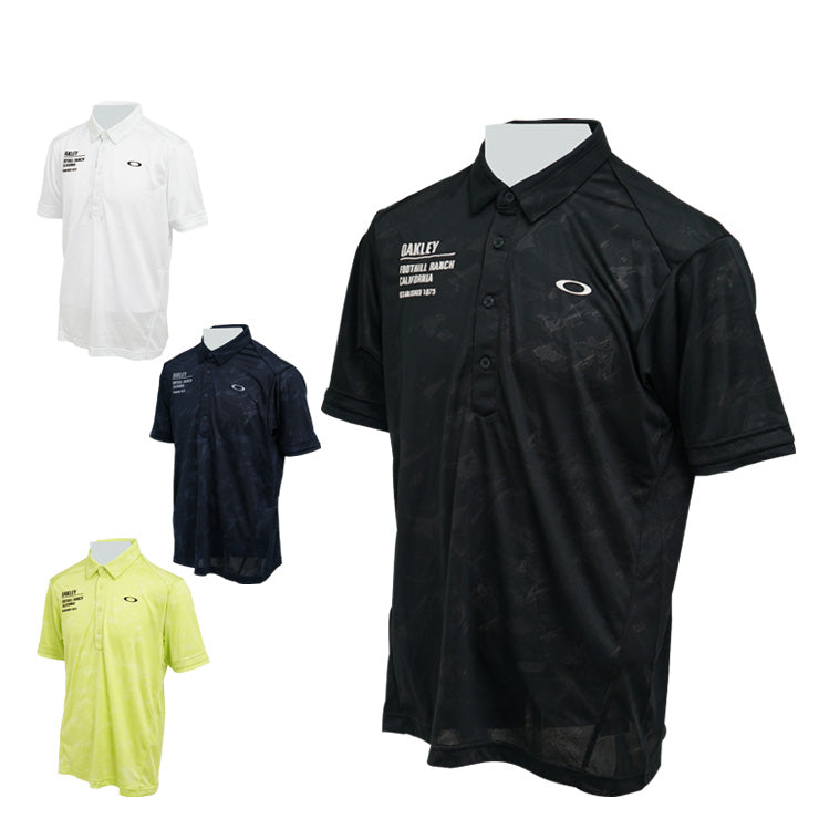 【2026モデル】オークリー ウェア 半袖 ポロシャツ O-Sync Pack Bright JQ Shirt ゴルフウェア テニスウェア FOA409093 夏用 スポーツウェア トレーニングウェア ジム ランニング ジョギング oakley