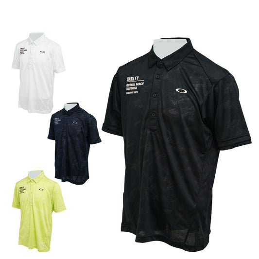【2026モデル】オークリー ウェア 半袖 ポロシャツ O-Sync Pack Bright JQ Shirt ゴルフウェア テニスウェア FOA409093 夏用 スポーツウェア トレーニングウェア ジム ランニング ジョギング oakley
