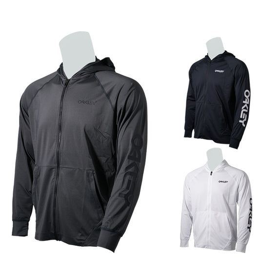 【2026モデル】オークリー ラッシュフーディー 長袖 ラッシュガード 水陸両用 ジャケット 夏用 RASH HOODY 26.0 メンズ ユニセックス FOA409099 大人 水着 アウトドア マリンスポーツ 海 サーフィン プール 川 スポーツウェア トレーニングウェア oakley
