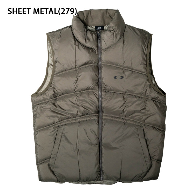 【2026モデル】オークリー ウェア 中綿 ベスト 長袖 冬物 アウター ENHANCE INSULATION VEST 2.7 メンズ ユニセックス FOA409514 冬用 防寒 防風 暖かい あったかい スポーツウェア トレーニングウェア ウィンドブレーカー ゴルフウェア oakley