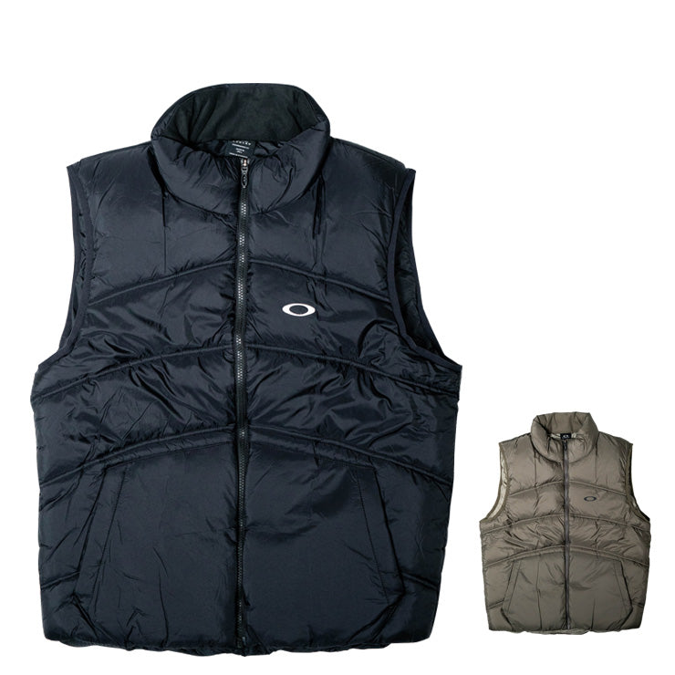 【2026モデル】オークリー ウェア 中綿 ベスト 長袖 冬物 アウター ENHANCE INSULATION VEST 2.7 メンズ ユニセックス FOA409514 冬用 防寒 防風 暖かい あったかい スポーツウェア トレーニングウェア ウィンドブレーカー ゴルフウェア oakley