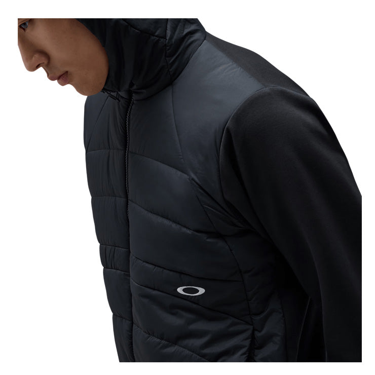 【2026モデル】オークリー ウェア 中綿 ジャケット 長袖 ゴルフウェア アウター 冬物 Hybrid Puff Fleece 9.0 メンズ ユニセックス FOA409530 冬用 防寒 防風 暖かい あったかい スポーツウェア トレーニングウェア ウィンドブレーカー oakley