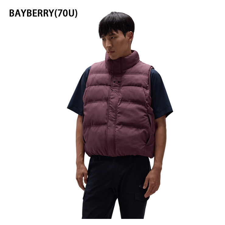 【2026モデル】オークリー ウェア 中綿 ベスト 長袖 冬物 ゴルフウェア アウター Forceful Padded Vest 2.0 メンズ ユニセックス FOA409549 冬用 防寒 防風 暖かい あったかい スポーツウェア トレーニングウェア ウィンドブレーカー oakley