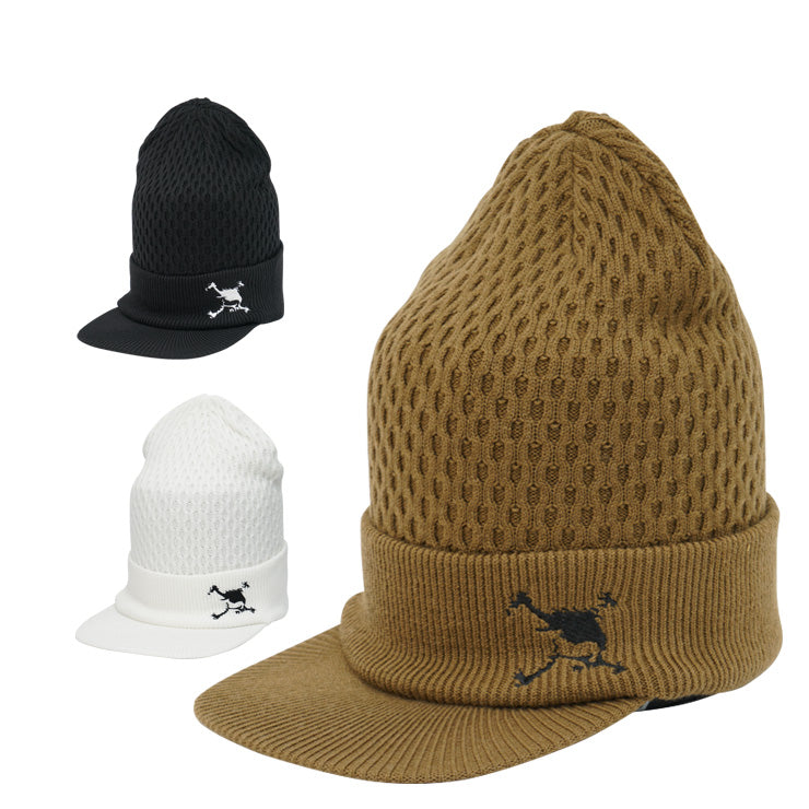 【2025モデル】オークリー ゴルフ ビーニー つば付き ニット帽 ニットキャップ SKULL BRIM BEANIE FA 25.0 バイザー メンズ レディース ユニセックス FOS902171 アウトドア 大人 一般 帽子 ぼうし