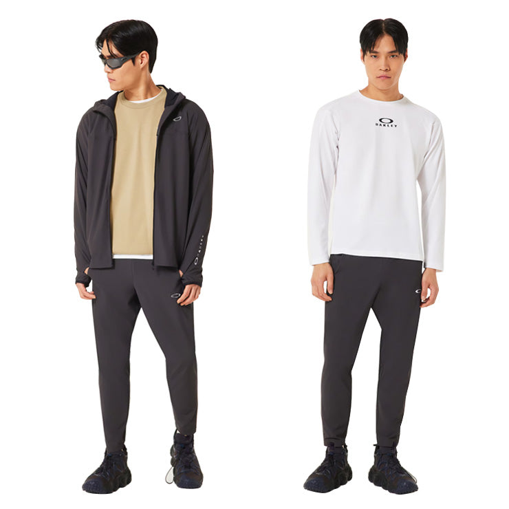 【2025モデル】オークリー ウェア ジャケット ロングパンツ 上下セット 長袖 O-Fusion Flex Jacket Pants 2.7 メンズ レディース ユニセックス FOA408112 FOA408133 ジャージ ウィンドブレーカー スポーツウェア トレーニングウェア ランニング oakley