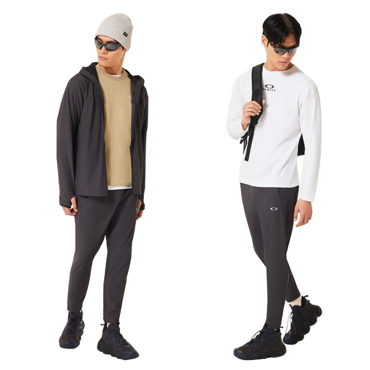【2025モデル】オークリー ウェア ジャケット ロングパンツ 上下セット 長袖 O-Fusion Flex Jacket Pants 2.7 メンズ レディース ユニセックス FOA408112 FOA408133 ジャージ ウィンドブレーカー スポーツウェア トレーニングウェア ランニング oakley