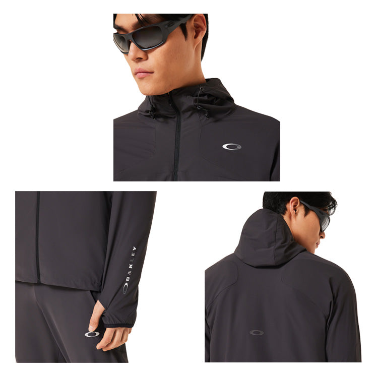 【2025モデル】オークリー ウェア ジャケット ロングパンツ 上下セット 長袖 O-Fusion Flex Jacket Pants 2.7 メンズ レディース ユニセックス FOA408112 FOA408133 ジャージ ウィンドブレーカー スポーツウェア トレーニングウェア ランニング oakley