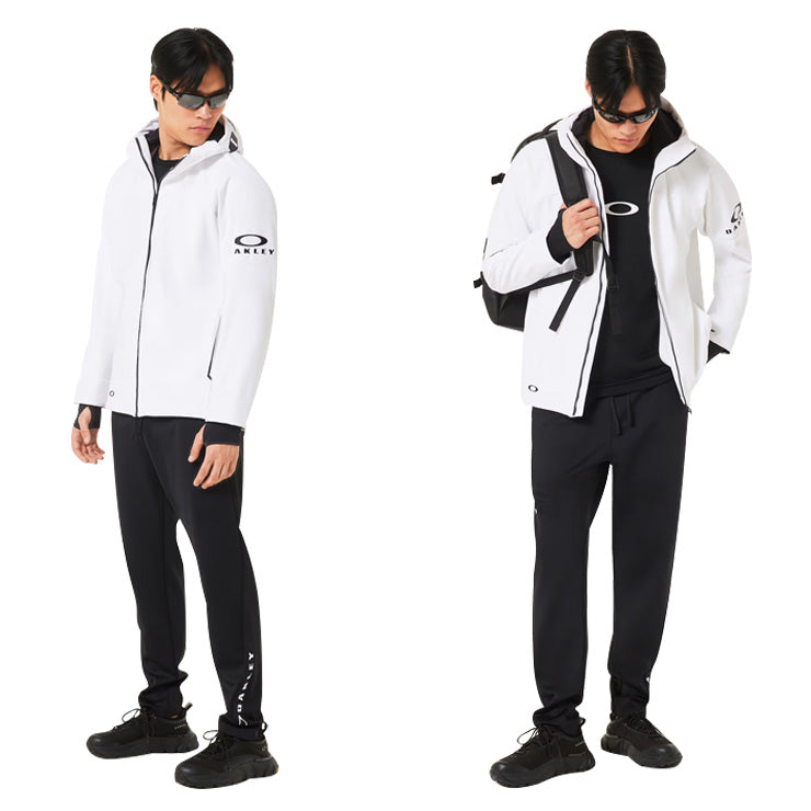 【2025モデル】オークリー ウェア 上下セット ジャケット ロングパンツ 長袖 O-Fusion Warm Jacket Pants 2.0 メンズ レディース ユニセックス FOA408115 FOA408291 ジャージ ウィンドブレーカー フーディー パーカー スポーツウェア トレーニングウェア ランニング oakley