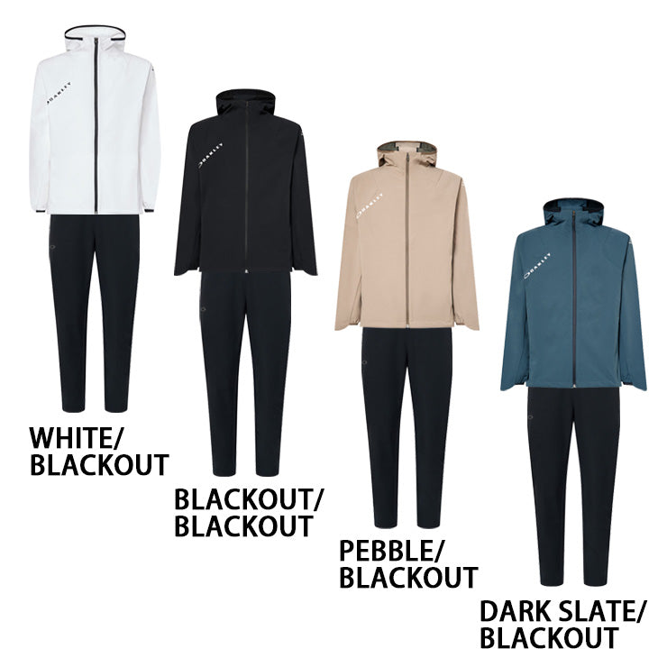 【2025モデル】オークリー ウェア ジャケット ロングパンツ 上下セット 長袖 Enhance Tech Dryshell Jacket Pants 1.0 メンズ レディース ユニセックス FOA408202 FOA408282 ジャージ ウィンドブレーカー スポーツウェア トレーニングウェア ランニング oakley