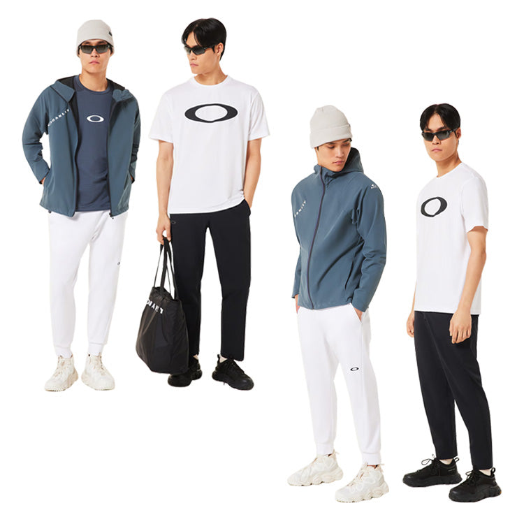 【2025モデル】オークリー ウェア ジャケット ロングパンツ 上下セット 長袖 Enhance Tech Dryshell Jacket Pants 1.0 メンズ レディース ユニセックス FOA408202 FOA408282 ジャージ ウィンドブレーカー スポーツウェア トレーニングウェア ランニング oakley