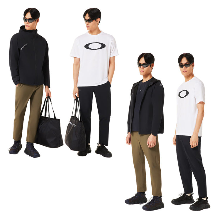 【2025モデル】オークリー ウェア ジャケット ロングパンツ 上下セット 長袖 Enhance Tech Dryshell Jacket Pants 1.0 メンズ レディース ユニセックス FOA408202 FOA408282 ジャージ ウィンドブレーカー スポーツウェア トレーニングウェア ランニング oakley