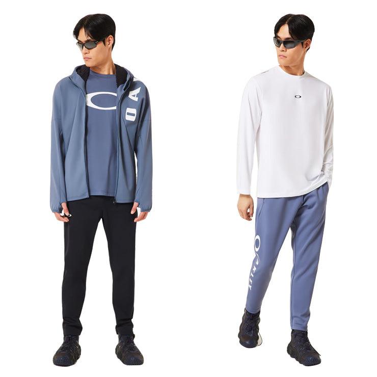 【2025モデル】オークリー ウェア ジャケット ロングパンツ 上下セット 長袖 3Rdg Synchronism Jacket Pants 8.7 メンズ レディース ユニセックス FOA408204 FOA408284 ジャージ ウィンドブレーカー スポーツウェア トレーニングウェア ランニング oakley