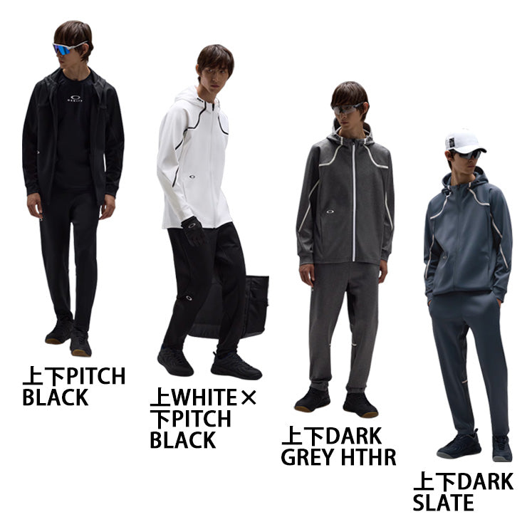 【2026モデル】オークリー ウェア ジャージ ジャケット ロングパンツ ウェア 上下セット 長袖 3RDG Synchronism Jacket Pants 9.7 メンズ レディース ユニセックス FOA409475 FOA409516 スポーツウェア トレーニングウェア ランニング oakley