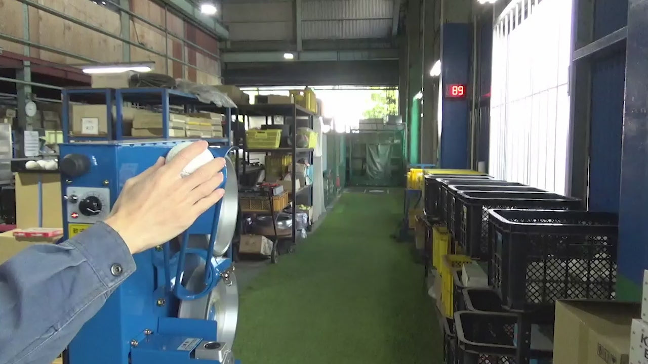 ニッシンエスピーエム 軟式用 ストレートマシン ピッチング